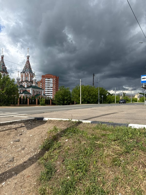 Everyday moments captured during midday stroll in Dmitrov, Russia