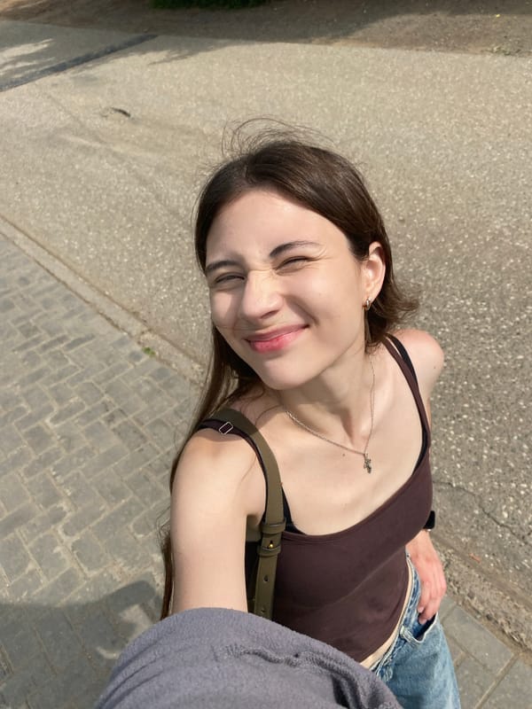 Selfie series on a sunny morning in Votkinsk, Russia