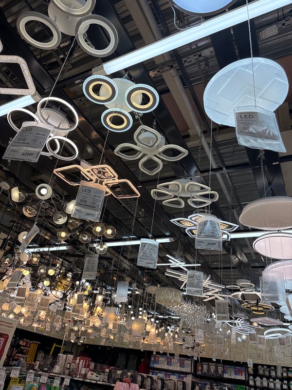 Routine retail activity documented across Russian commercial locations