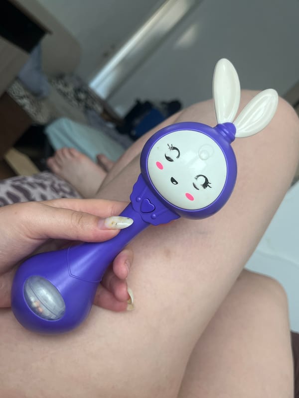 Lazy morning at home with a baby in Chelyabinsk