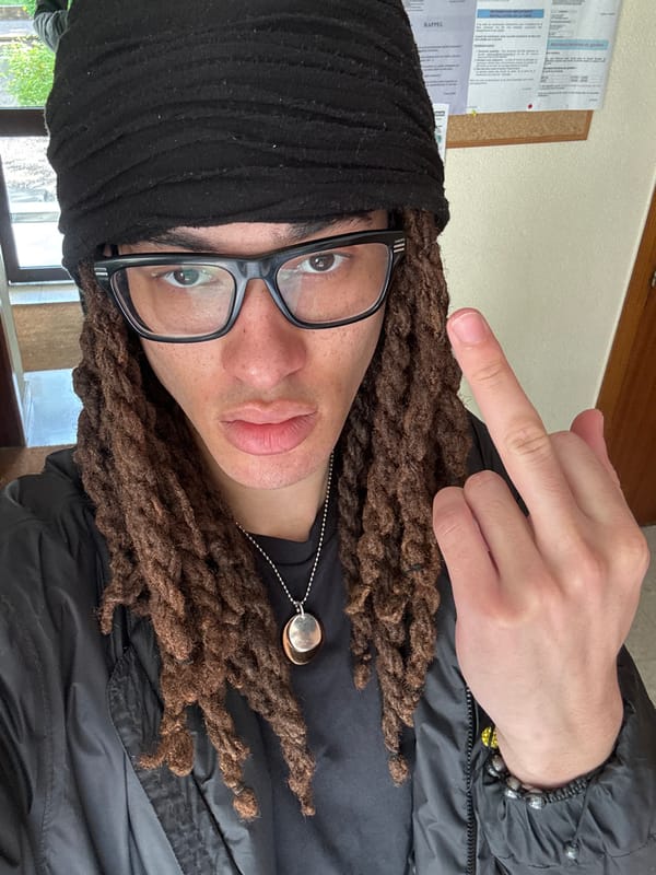 Young person with dreadlocks spotted across Les Ulis, Orsay