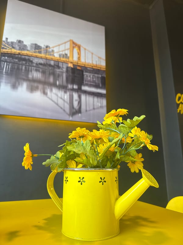 Yellow objects and scenes documented across Madrid, Colombia