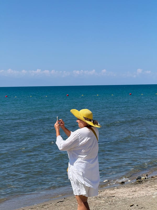 Beach strolls and mountain scenery across a summer morning