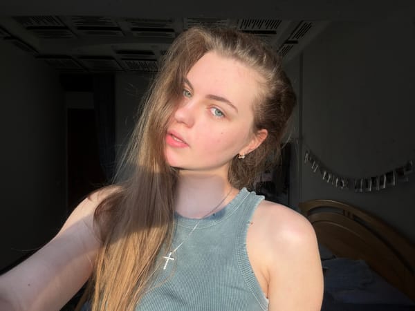 Casual selfies and a city sunset in Dnipro