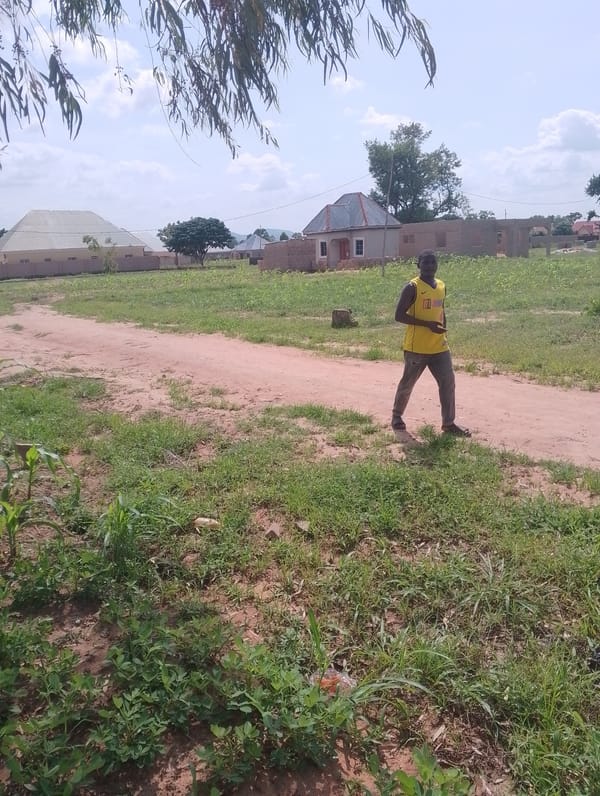 Everyday scenes from a rural Nigerian farming settlement