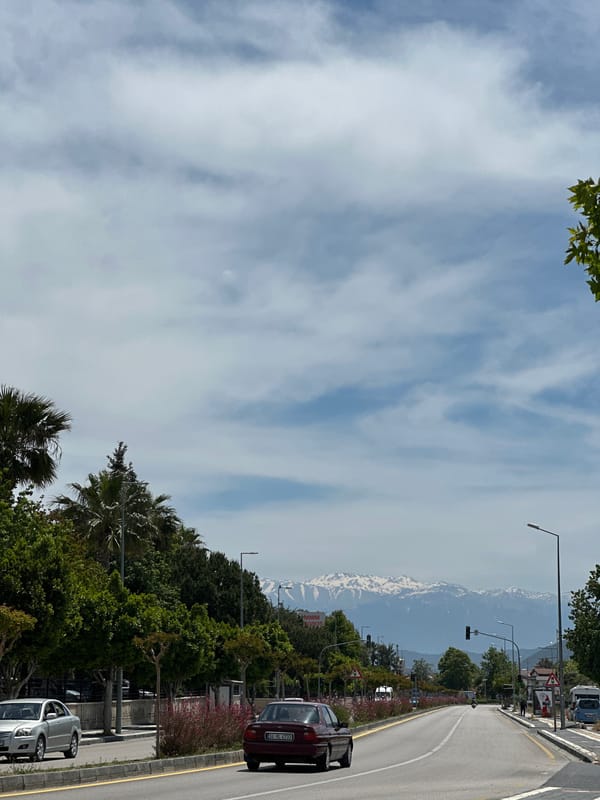 Morning scenes captured across Fethiye's streets and waterfront