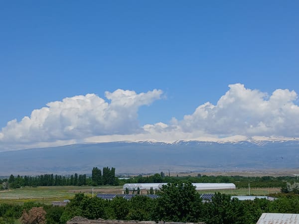 Rural landscape views and BTC digital content documented morning