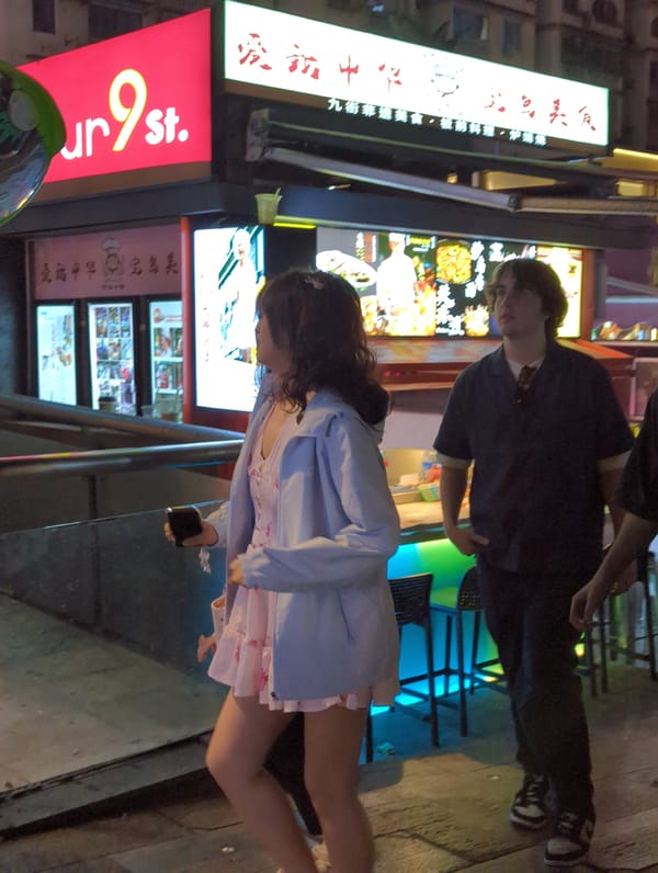 Nighttime street life documented across Liangjiang, Longta districts China