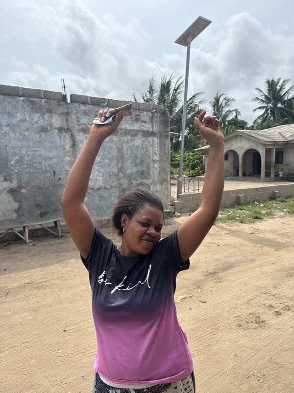 Everyday street scenes documented in Badagry, Nigeria