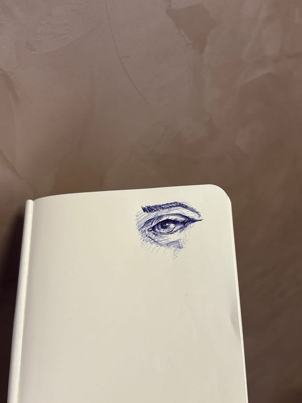 Eye drawing and Puma clothing spotted in Sofia