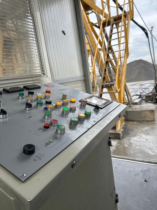 Industrial control panel documented in Yambol facility