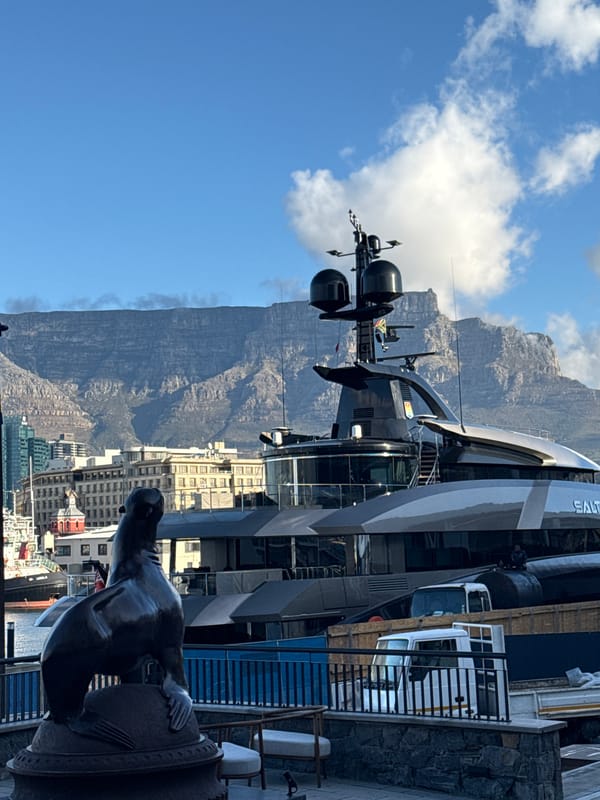 Visitor captures luxury waterfront scenes around Cape Town's V&A area