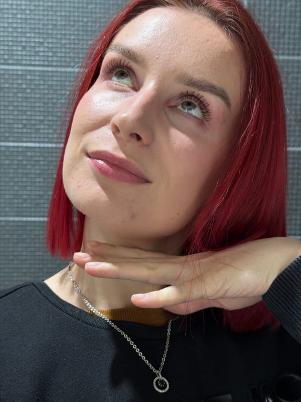 Woman captures morning selfie series in Chaikovsky, Russia