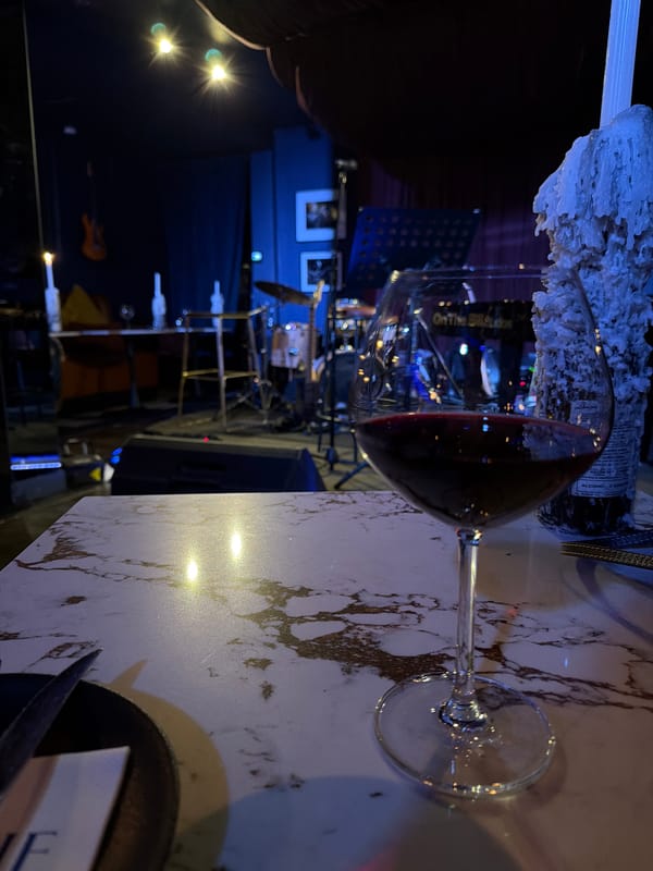 Live band performance with female vocalist documented in Cape Town