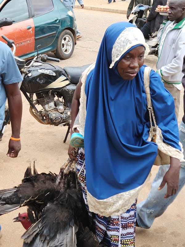 Street life and market activity in Jos, Nigeria