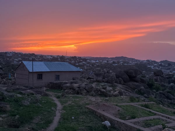Twilight scenes documented across Jos Nigeria's granite landscape