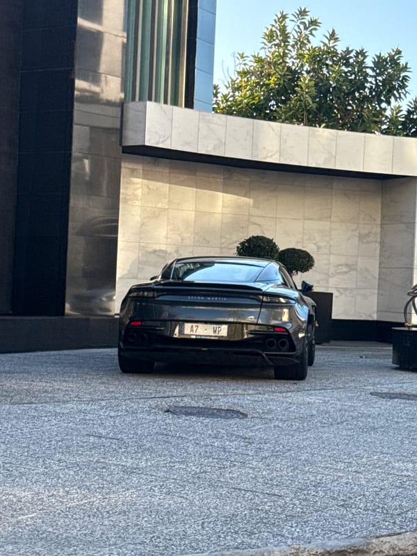 Luxury cars spotted in upscale Cape Town district