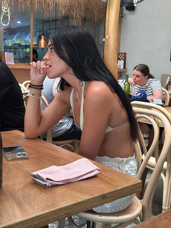 Casual dining scene captured at General Luna restaurant