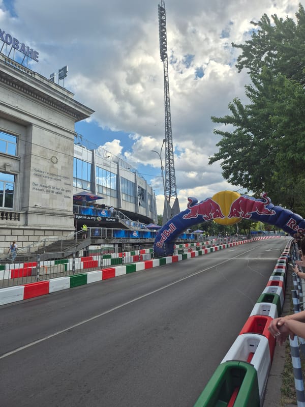 Red Bull event closes Sofia street with barriers, spectators