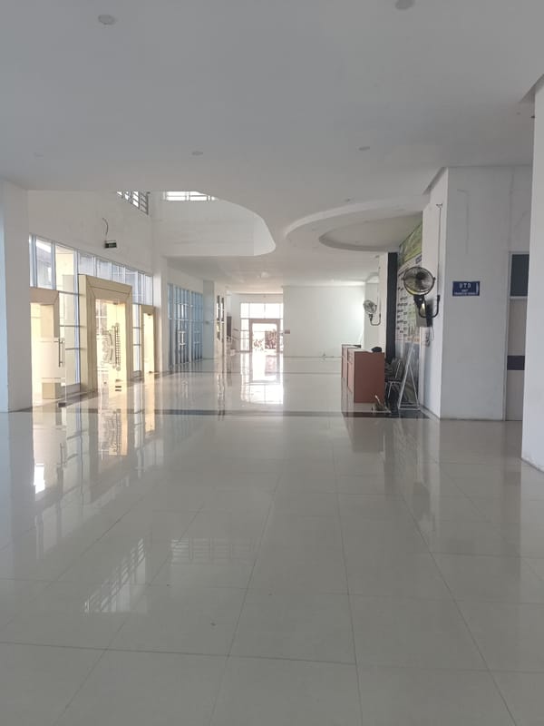 Inside a mosque-adjacent medical facility in Aceh, Indonesia