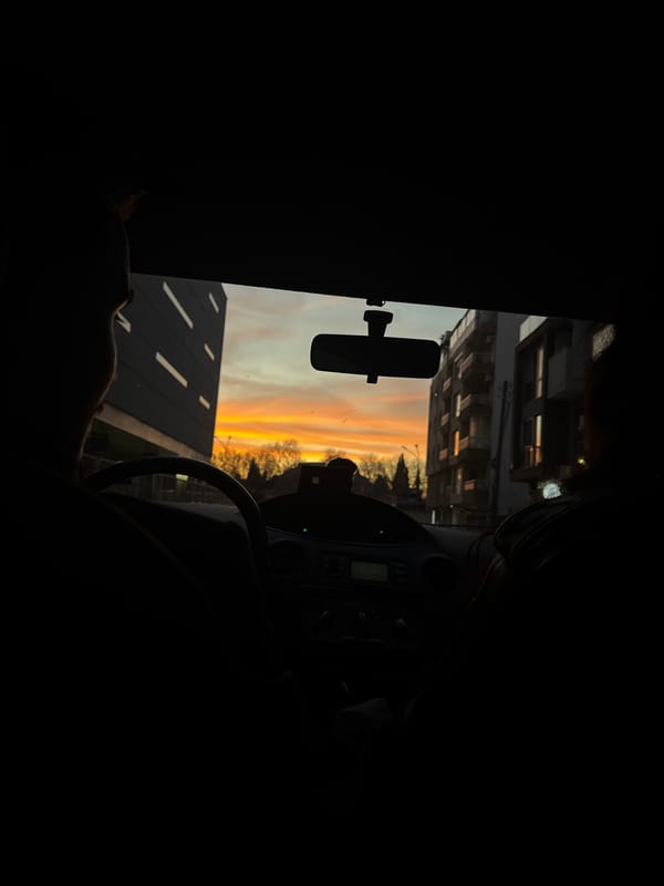 Evening moments captured in Varna: sunset viewing, clothing shopping