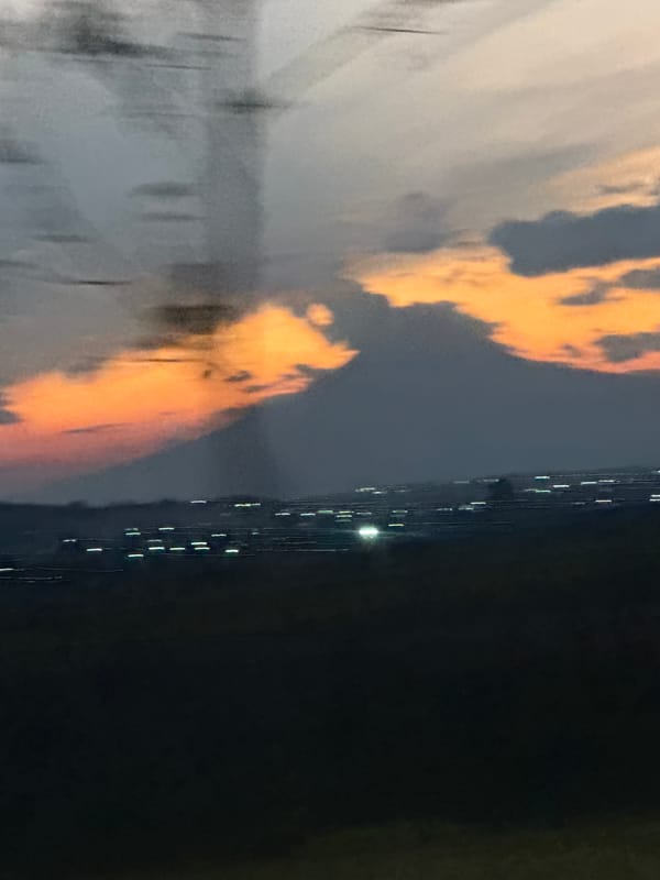 Nighttime lights and cloudy sky observed in Tlaxcalancingo