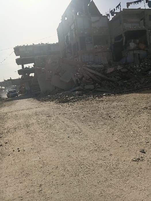 Widespread building destruction documented across Khan Yunis
