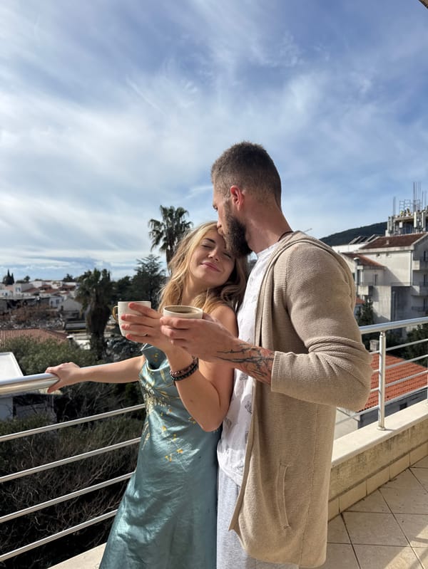Daily life moments captured across Budva, Montenegro morning hours