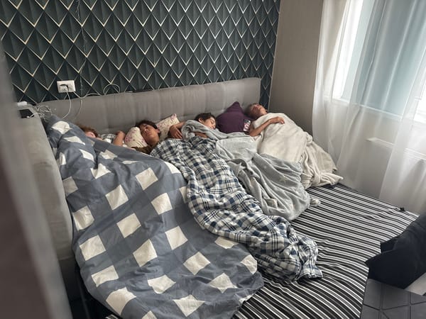 Morning domestic scenes: sleeping figures and jewelry documented
