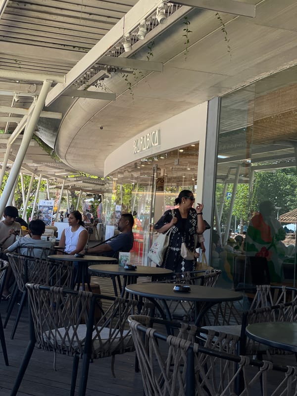 Shopping, coffee, and beach time around Kuta's Beachwalk