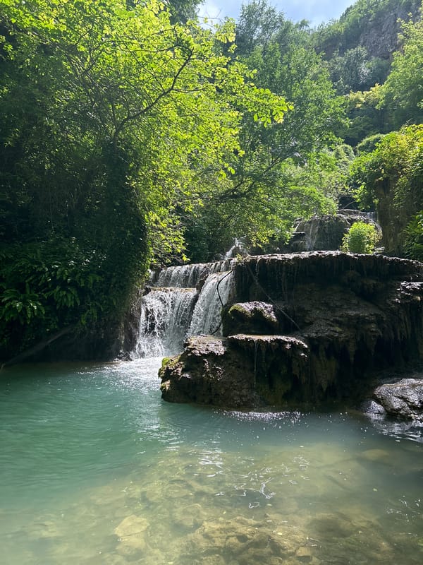 Exploring Krushuna Waterfalls caves and cascades in Bulgaria