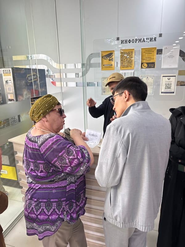 Morning routines documented across Tashkent during busy hour