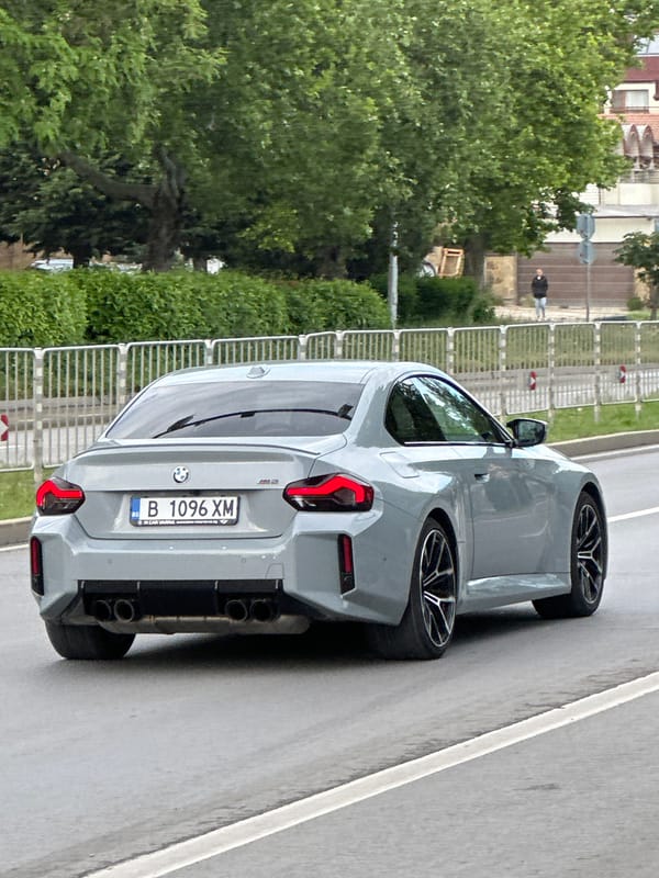 Luxury cars spotted parked on Varna streets