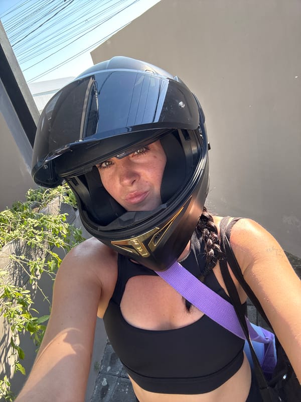 Motorcycle adventure and cafe stops in North Kuta