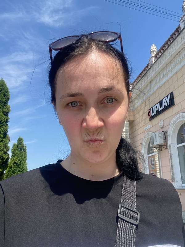Selfies and herbs on a sunny June morning