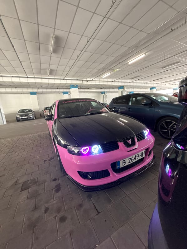 Parking garage scene documented in Varna, Bulgaria