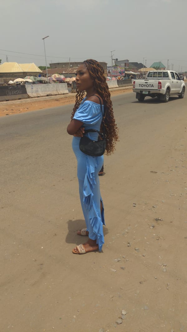 Daily street commerce observed in Ado, Nigeria