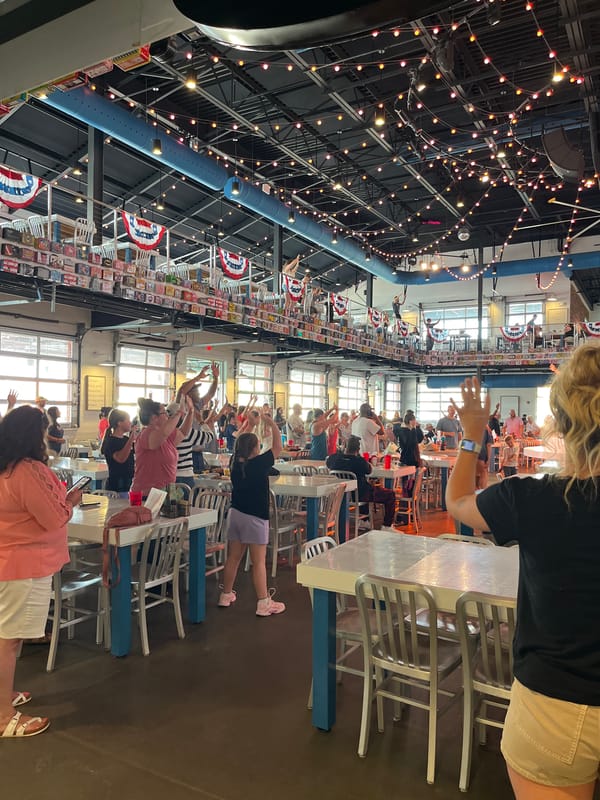 Evening scenes documented at Myrtle Beach venues and walkways