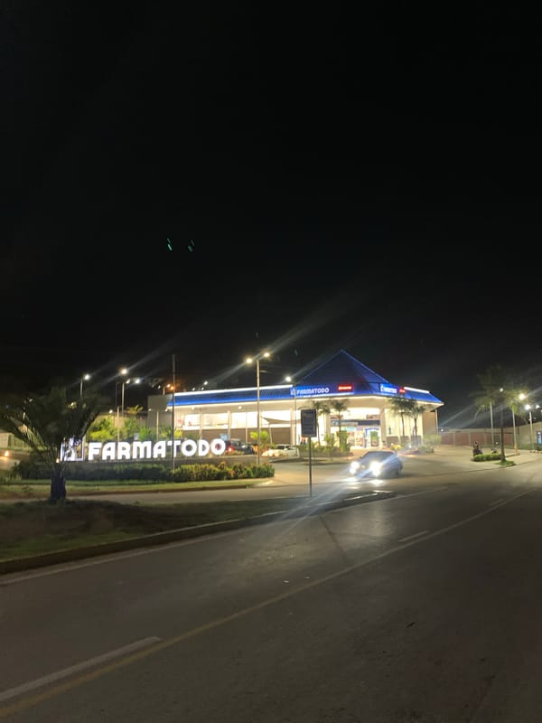 Late-night journey through Pampatar, Venezuela captured in 23 memories