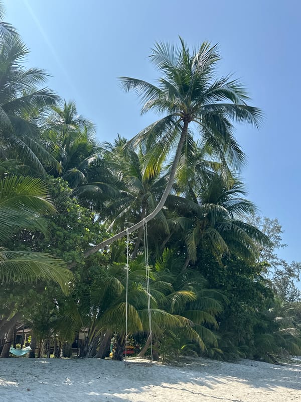 Ferry spotted in calm waters near Tong Yang beach