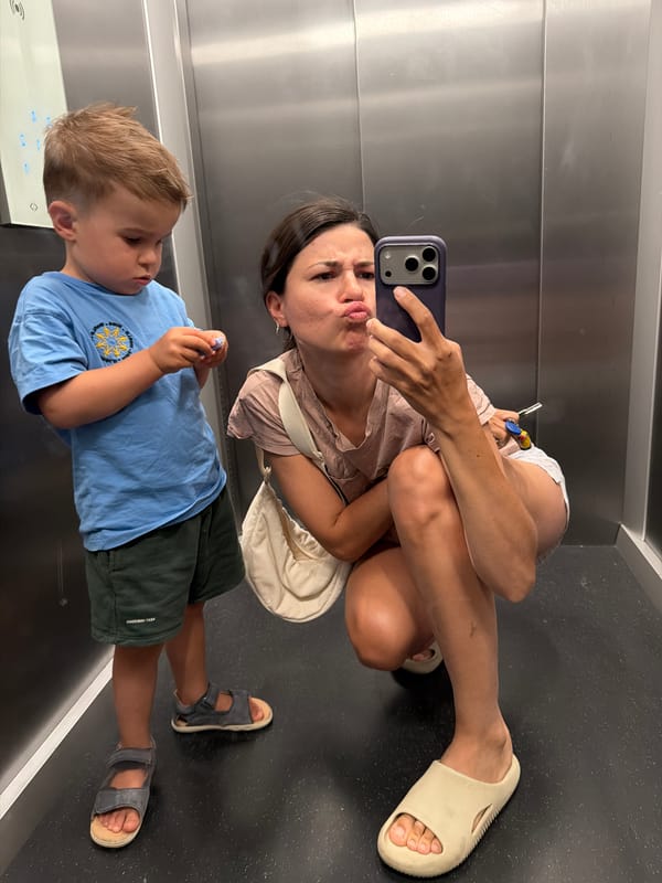 Woman documents daily life moments in Budva, Montenegro