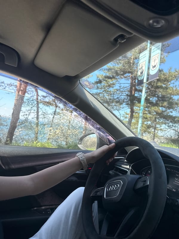 Driver spotted in Audi vehicle in Sozopol, Bulgaria
