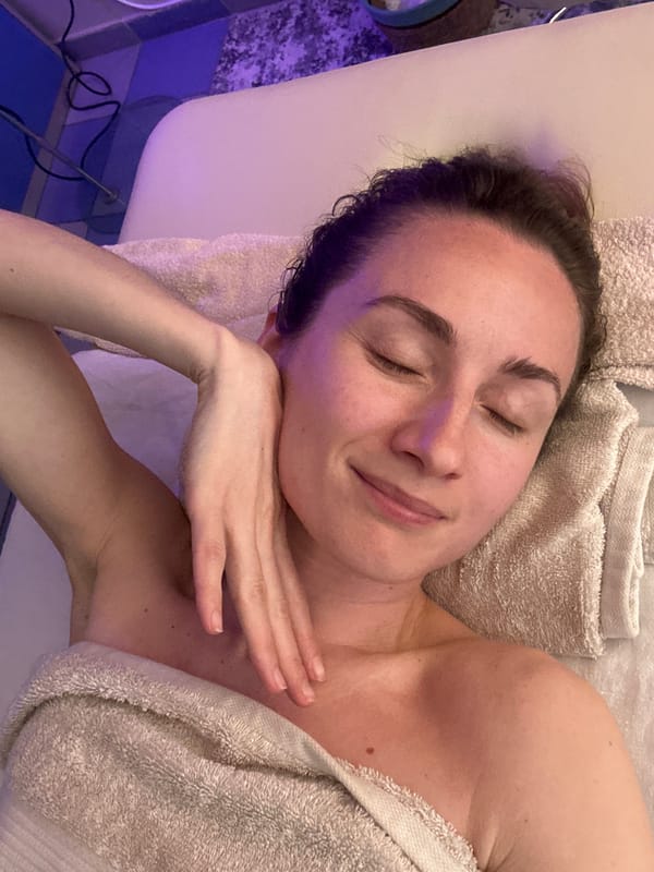Spa treatment session documented in Kryvyi Rih wellness facility