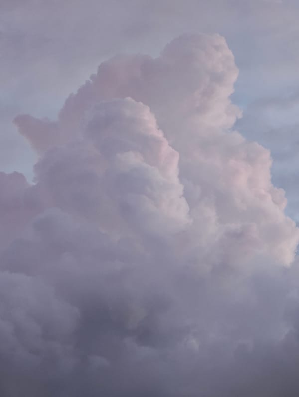Dramatic storm clouds observed at sunset in Vratsa, Bulgaria