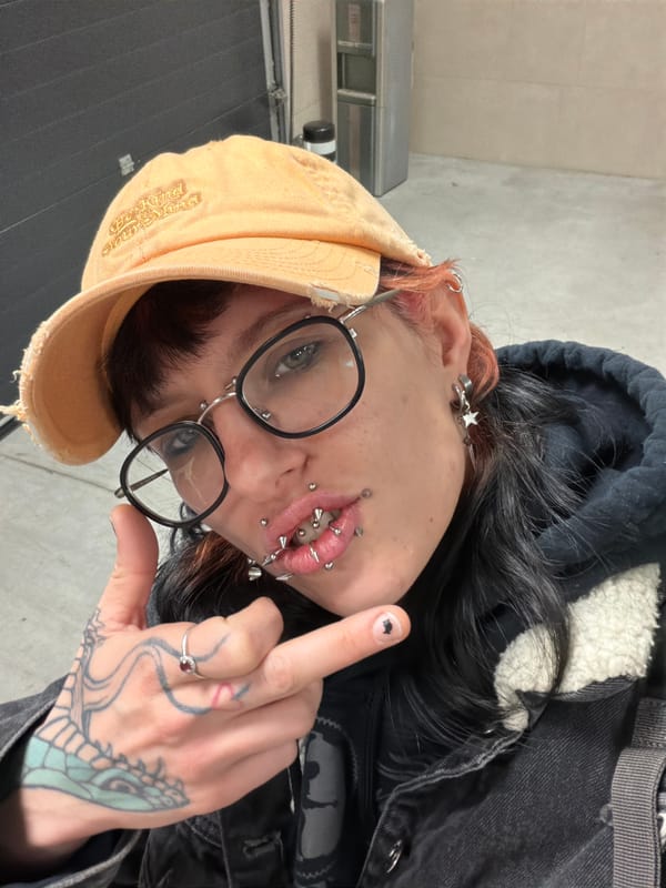 Person with distinctive style, piercings spotted in Busmantsi, Bulgaria