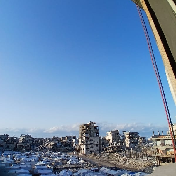 Gaza witnesses document destruction, displacement camps, daily life