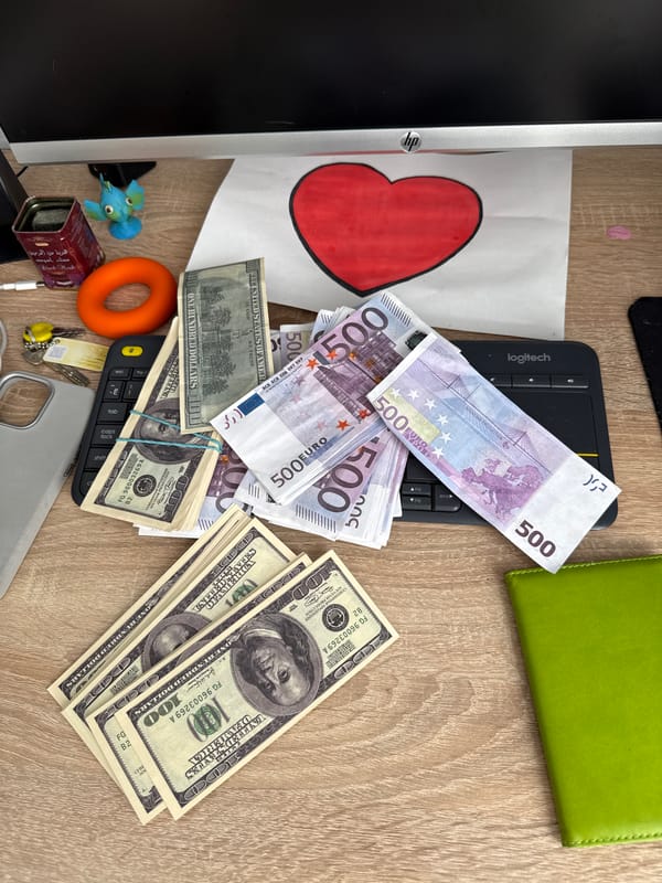 Large Cash Stacks Observed on Desk in Rostov-on-Don