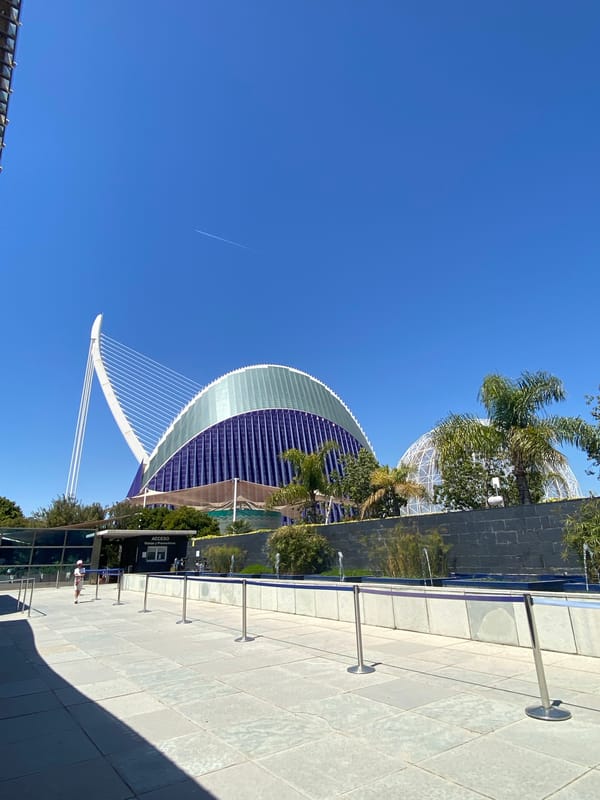 Visitors document Valencia's City of Arts and Sciences complex