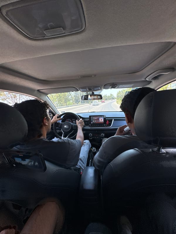 Car interior captured from multiple angles in Mexico