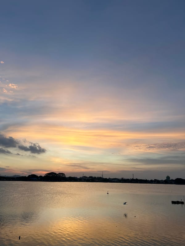 Lhokseumawe waterfront life alongside ASEAN Cup match day